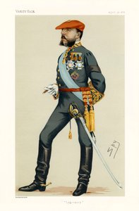 Don Carlos, hertig av Madrid - porträtt stående