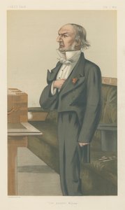 Premiärministrar - Vanity Fair. "Folkets William". Rt. Hon. William Ewart Gladstone. 1 juli 1879
