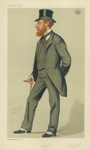 Earl of Seafield, Sheep, 29 september 1883, Vanity Fair-tecknad film av Leslie Matthew Ward