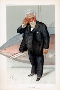 Hiram Stevens Maxim, amerikanskfödd brittisk uppfinnare och ingenjör, 1904 av Leslie Matthew Ward