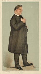 James Edward Cowell Weldon, The Bishop-Designate of Calcutta, Calcutta, 17 november 1898, Vanity Fair-tidning. av Leslie Matthew Ward