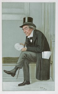 James Staats Forbes, "spion" tecknad film från Vanity Fair, pub. 1900 av Leslie Matthew Ward