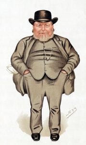 Joseph Arch 1826-1919, engelsk jordbruksarbetare, fackföreningsmedlem och politiker, 1886 av Leslie Matthew Ward