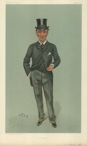 Charles Algernon Whitmore, Chelsea, 16 maj 1901, Vanity Fair-karikatyr. av Leslie Matthew Ward