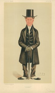 Mr E Sturge, A quaker, 20 november 1886, Vanity Fair-tecknad serie av Leslie Matthew Ward