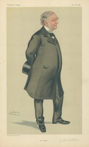 Mr Erasmus Wilson, Obelisken, 18 december 1880, Vanity Fair-tecknad serie av Leslie Matthew Ward