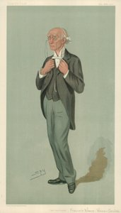 Mr F W Warre-Cornish, The Vice-Provost of Eton, The Vice-Provost, 26 september 1901, Vanity Fair-tecknad film av Leslie Matthew Ward