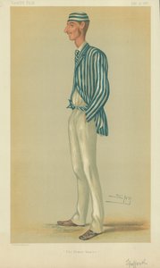 Mr Markham Spofforth, demonbowlaren, 13 juli 1878, tecknad serie Vanity Fair av Leslie Matthew Ward