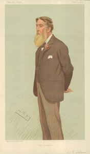 Mr William Luson Thomas, The Graphics, 13 december 1894, Vanity Fair-tecknad serie av Leslie Matthew Ward