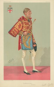 Sir Alfred Scott-Gatty, The Minstrel Boy, 1 december 1904, Vanity Fair tecknad film av Leslie Matthew Ward