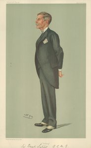 Sir Ernest Satow, Peking, 23 april 1903, tecknad serie Vanity Fair av Leslie Matthew Ward