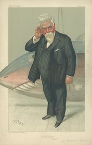 Sir Hiram Stevens Maxim av Leslie Matthew Ward