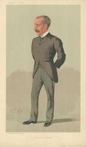 Sir James Sivewright, Imperialist Afrikander, 1 juni 1893, Vanity Fair-karikatyr. av Leslie Matthew Ward