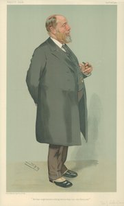 Sir John Wolfe-Barr, Han har inte skapat något bättre än sina egna förmögenheter, 26 januari 1905, Vanity Fair-tecknad film av Leslie Matthew Ward