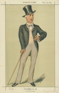 Sir Richard Wallace, The Hertford Property, 29 november 1873, Vanity Fair-tecknad film