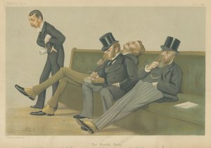 Spencer-Churchill, Balfour, Drummond-Wolff och Gorst av Leslie Matthew Ward