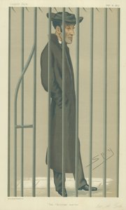 The Reverend Arthur Tooth, The Christian Martyr, 10 februari 1877, Vanity Fair-tecknad film av Leslie Matthew Ward