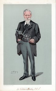 William Crookes, brittisk fysiker och kemist, 1903 av Leslie Matthew Ward