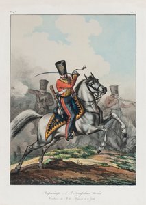 Carabinier av Husarregementet, 1830-talet