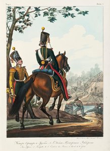 Under officer av kavalleriets pionjärskvadron, 1830-1840-talet
