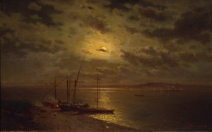 Månskensnatt, 1870-talet av Lev Lyvovich Kamenev