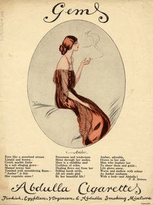 Abdulla cigaretter, 1920-talet av Lewis Baumer