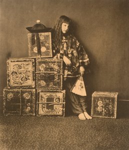 Xie Kitchin som "En kinaman" av Lewis Carroll