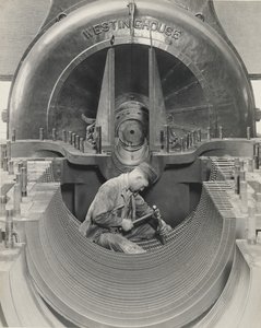 Turbinens hjärta av Lewis W. Hine