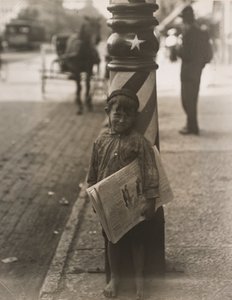 En liten rakapparat, Indianapolis av Lewis Wickes Hine