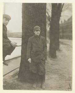 Bleach Room Boy, Leon Halcourt, 16 år, Lawrence, Massachusetts av Lewis Wickes Hine
