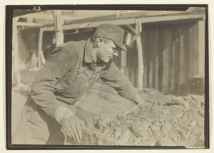 Bromsare på koltåg, Pennsylvania av Lewis Wickes Hine