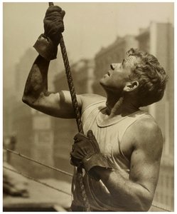 Byggnadsarbetare Empire State Building, ca 1930 av Lewis Wickes Hine