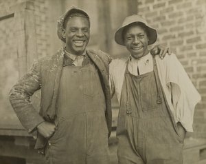 Arbetare vid bomullsfabriker av Lewis Wickes Hine