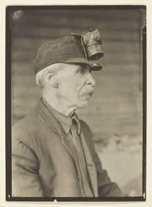Engelsk kolgruvearbetare av Lewis Wickes Hine
