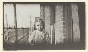 Lilie Stainers, 7 år gammal. Atlanta, Georgia av Lewis Wickes Hine