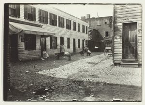 Negro Alley Housing Whites, Washington, D.C. av Lewis Wickes Hine