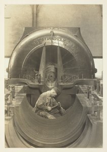 Turbinen, Power-House, New York City av Lewis Wickes Hine