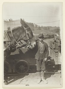 Ung förare i kolgruva i West Virginia av Lewis Wickes Hine