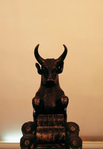 Huvudstad i form av tjurhuvud, från Persepolis, Iran av Unbekannt Unbekannt