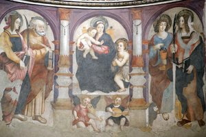 Marias och Johannes Döparens katedral, Saint Lucias altare av Pietro Di Gazino av Unbekannt Unbekannt