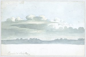 Molnstudie av Luke Howard, c 1808-1811 av Unbekannt Unbekannt