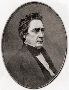 David Rice Atchison, från The Century Magazine, publicerad 1887 (gravyr) av Unbekannt Unbekannt