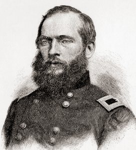 James Abram Garfield, från The Century Magazine, publicerad 1887 (gravyr) av Unbekannt Unbekannt