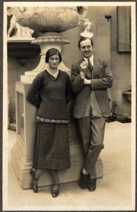 Lady Rachel Cavendish och Viscount Stuart av Findhorn (s/v foto) av Unbekannt Unbekannt