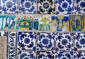 Majolikategeldekoration (1600-talet), armeniska patriarkatet i Jerusalem, Gamla stan i Jerusalem (Unescos världsarvslista av Unbekannt Unbekannt