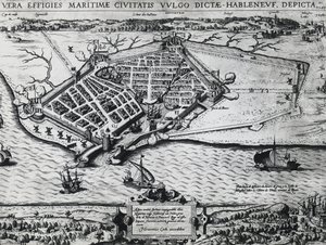Karta över Le Havre av Unbekannt Unbekannt