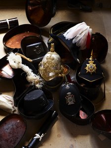 Militära huvudbonader, Chatsworth House (foto) av Unbekannt Unbekannt