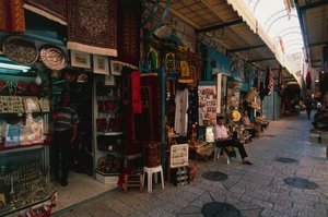 Muslimska kvarteret, Jerusalem (foto) av Unbekannt Unbekannt