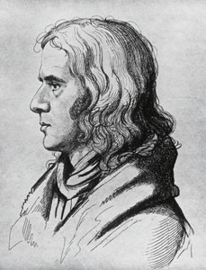 Porträtt av Adelbert von Chamisso (1781-1838), tysk poet, författare och botaniker av Unbekannt Unbekannt