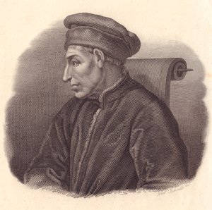 Porträtt av Cosimo di Giovanni de